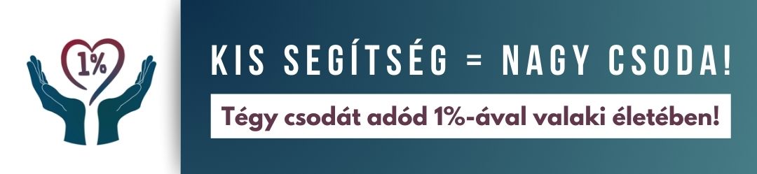 1%-od új esély valakinek!